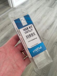 Brand new Crucial 16GB RAM KIT