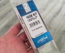 Brand new Crucial 16GB RAM KIT