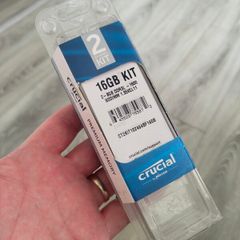Brand new Crucial 16GB RAM KIT
