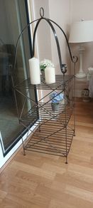 Stunning Wrought Iron Birdcage Self Unit.