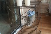 Stunning Wrought Iron Birdcage Self Unit.