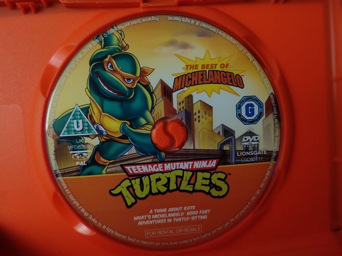 Teenage Mutant Ninja Turtles: Best of Raphael and Best of Michelangelo ! 2014 ! TMNT ! DVD !