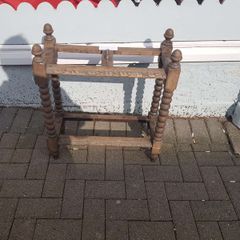 vintage ( antique) cane stand possibly oak