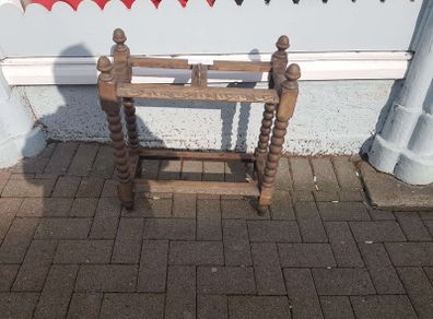 vintage ( antique) cane stand possibly oak