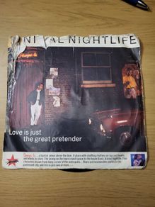 Animal Nightlife Love Is Just The Great Pretender 85 7 inch Vinyl Single 1985 Island Records