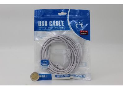 3m 10ft Long Micro-usb Cable Charger