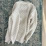 Aran Craft 100% wool jumper Image 4