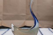 Vintage 1960's Romanian Glass Swan/Duck