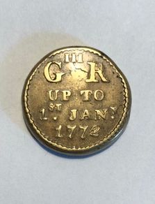 George III, Guinea Coin Weight 1772