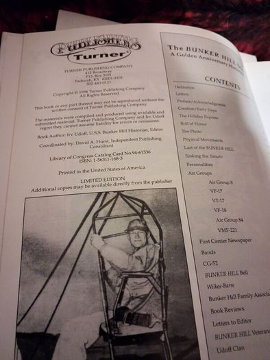 The Bunker Hill Story / Irv Udoff/ Limited Edition/ 1994