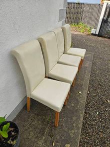 leather chairs x4