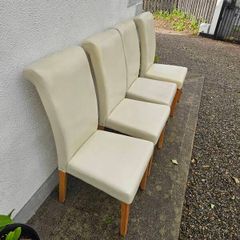 leather chairs x4