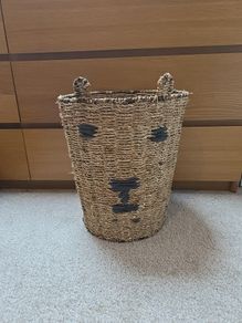 Bear faced basket