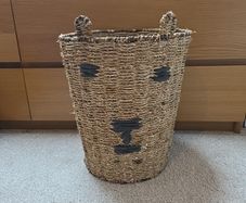 Bear faced basket