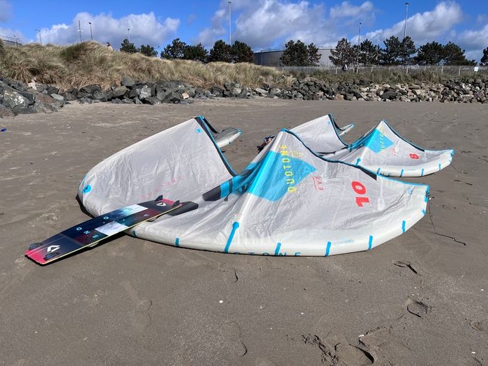 Complete Kitesurfing Quiver, 8,10,12M Duotone Evo's