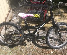 Young girls bike
