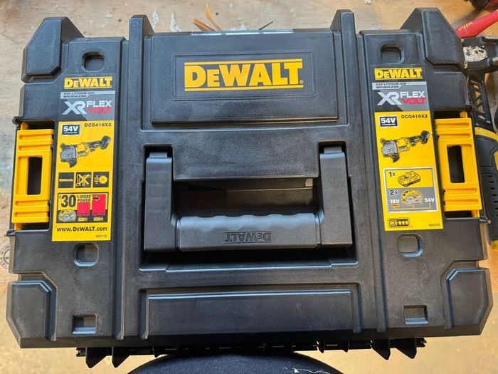 DEWALT 54v flex volt grinder