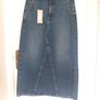 River Island "in other words" Long Denim Skirt New With Tags Image 3