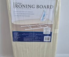 Wooden ironing board