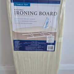 Wooden ironing board