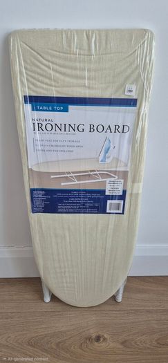 Wooden ironing board
