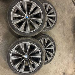 Bmw wheels r18 good tyres