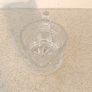 Antique Art Deco Clear Glass Creamer 1920s Image 3