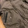 Old surplus khaki green bomber jacket Image 3