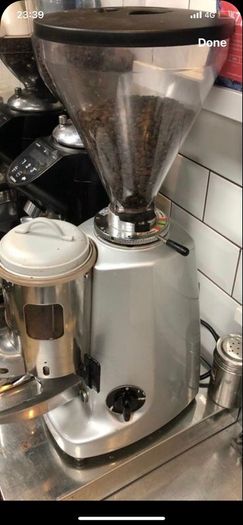 Mazzer and Compak F8  commercial coffee grinders