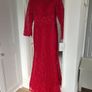 Caris Closet Long Red Dress Image 4