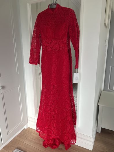 Caris Closet Long Red Dress