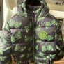 Baby Hooded puffer jacket Dino Padded theme Image 2