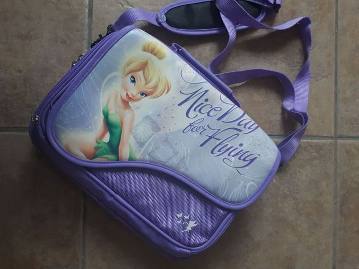 Tinkerbell Cross bag /laptop / art bag.