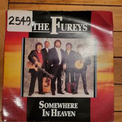 The Fureys, Somewhere in Heaven 7 inch vinyl single