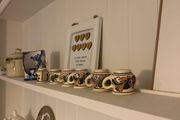 Miniature ceramic 6x cups