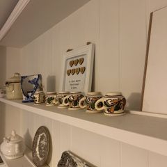 Miniature ceramic 6x cups