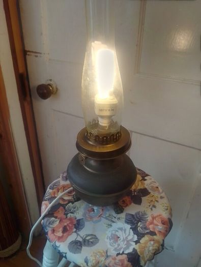 lovely oil lamp style light