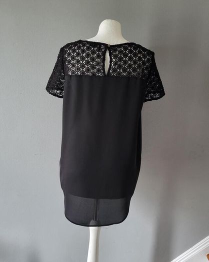 F&F black top with lace, Size 12