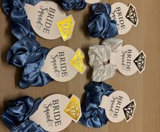 Bridal party Scrunchies