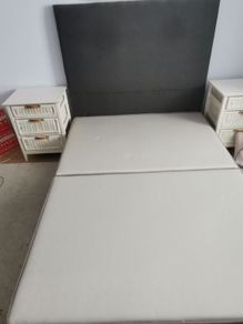 Double divan bed