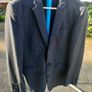 Next Wool pinstripe blazer Image 2