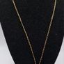 Vintage 9ct yellow gold aquamarine necklace Image 9