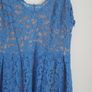 Blue lace dress Image 4