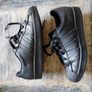 ADIDAS black superstar trainers (size UK5) Image 3