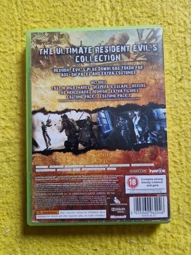 Resident Evil 5 Gold Edition Xbox360 Games Original