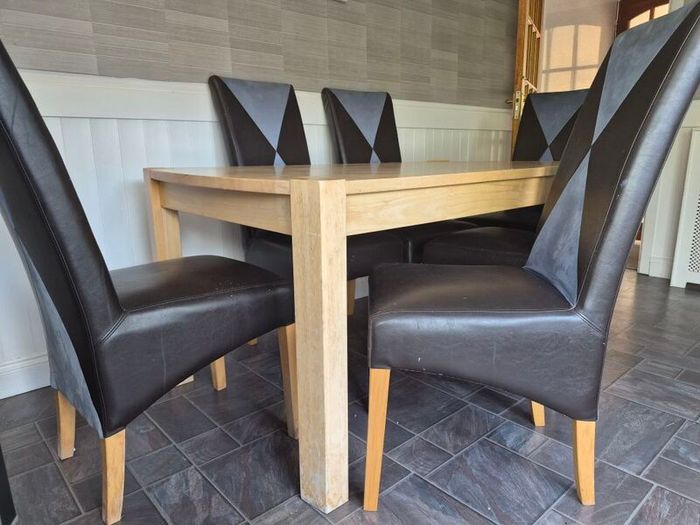Table and chairs