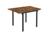 Industrial style kitchen table foldable  for 4 people