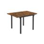 Folding Dining Table with Drop Leaf Sides Image 2