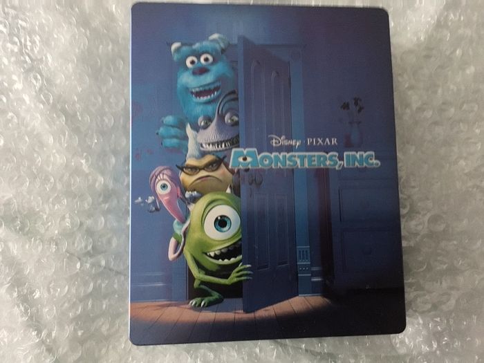 Monsters Inc Blu Ray Jumbo Steelbook