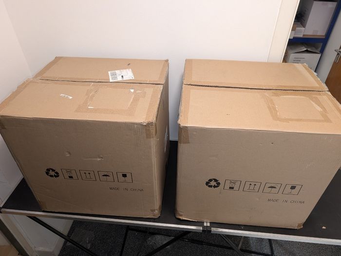Mega lot 4x Anycubic 4Max Pro 2.0 / 1.0 3D printers + Build Plates + motherboards + hot ends + nozzles, Accessories, Boxed